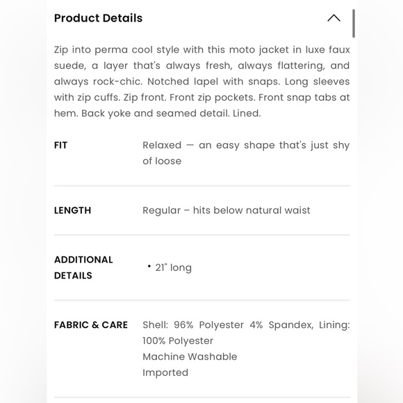 LOFT Tan Leather Jacket - Picture 9 of 9